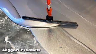 How To Install An Epoxy Floor From Beginning To End Over Existing Concrete  Easy DIY Full Tutorial [upl. by Etteuqaj]