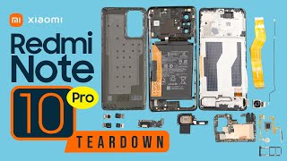 Xiaomi Redmi Note 10 Pro Teardown  Screen Replacement [upl. by Liryc]