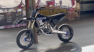 YAMAHA 125 YZ SUPERMOTARD [upl. by Nirual145]