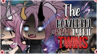 ⚡️ The Powerful Royal Hybrid Twins ⚡️ Gacha Life Mini Movie  GLMM [upl. by Romeon]