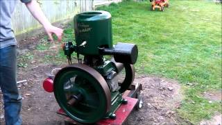 1929 Lister A type quotjuniorquot  vintage stationary engine [upl. by Anahsed]