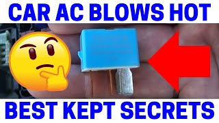 How To Fix Car AC That Blows Hot  Possible Causes [upl. by Argyres]