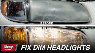 How To Fix Dim Headlights [upl. by Enelkcaj]