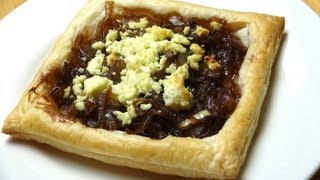 Caramelized Onion Tarts  One Pot Chef [upl. by Ynobe65]