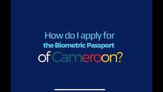 Passport Application for Cameroon Citizens [upl. by Narat562]