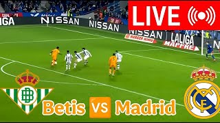 🔴LIVE  Real Betis vs Real Madrid  LaLiga 202425 Full Match Live Streaming Today [upl. by Eigriv]