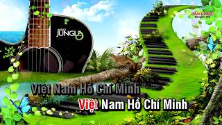 Karaoke HD  Như Có Bác Hồ Trong Ngày Vui Đại Thắng [upl. by Idok]