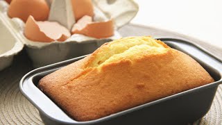 Simplest and Easiest Butter Pound Cake 零失败奶油磅蛋糕  Apron [upl. by Asseniv]