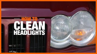 How to Clean Headlights  DIY Car Repairs [upl. by Idou]