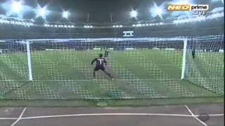 india vs cameroon nehru cup 2012 penalty shoot out [upl. by Refotsirc]