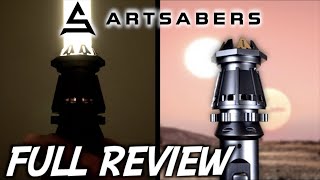 Rey Skywalker Neopixel Lightsaber Review from Artsabers [upl. by Rockwell]