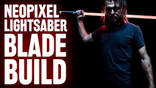 Neopixel Lightsaber Blade Build [upl. by Airotkiv]