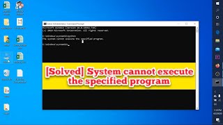 how to fix the system cannot execute the specified program in windows 11107 Solved [upl. by Royden]