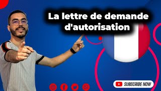 3ème année collège  la lettre de demande dautorisation  questions amp réponses [upl. by Uhp336]