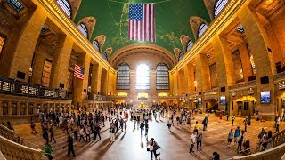 Walking Tour of Grand Central Terminal — New York City 【4K】🇺🇸 [upl. by Merci]