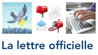 La lettre officielle conventionnelle  Une demande dautorisation [upl. by Sirois741]