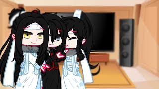 MDZS react   GachaClub  ¡MDZS¡  WangXian amp Zhuiling [upl. by Kantor380]