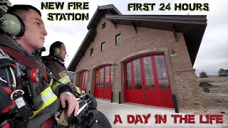 First 24 Hours in a New Fire Station  A Day in the Life [upl. by Georgetta379]