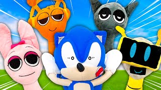 Sonic Meets SPRUNKI  Sonic and Friends [upl. by Bonnes]