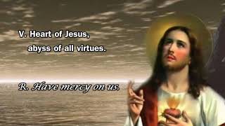 LITANY OF THE SACRED HEART OF JESUS [upl. by Attem]