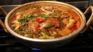 Spicy fish soup maeuntang [upl. by Aynos]