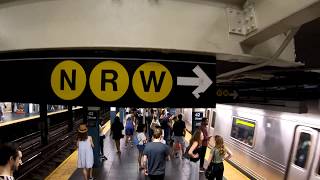 ⁴ᴷ The Busiest NYC Subway Station Times Square–42nd StreetPort Authority Bus Terminal [upl. by Kerk]