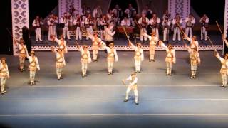 The fastest Romanian Folk Dance Calusarii din Moldova Part 1 [upl. by Ennaear]