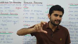 Ch27 Lec 2 Renewable and Non Renewable Resources UrduHindi Lecture Fsc MDCAT NUMS Bilal Ch [upl. by Zea]