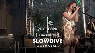 Slowdive perform quotGolden Hairquot  Pitchfork Music Festival 2014 [upl. by Ahsytal117]