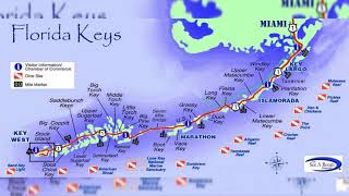 map of Florida Keys [upl. by Nylirrehs]