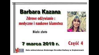 CZY SÓL JEST ZDROWA JAK NAWODNIĆ ORGANIZM Wykład w Grębocicach 07032019 cz4 [upl. by Raffaello]