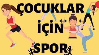 ÇOCUKLAR İÇİN GÜNLÜK SPOR HAREKETLERİ 3D ve Animasyon [upl. by Ardnala848]