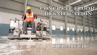 Duratech Concrete floor densification [upl. by Loris]