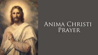 Anima Christi Prayer [upl. by Arobed529]