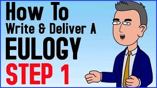 How To Write And Deliver A Eulogy Step 1 of 6  Funeral Speech  A Moment For Yourself Tutorial [upl. by Boser425]