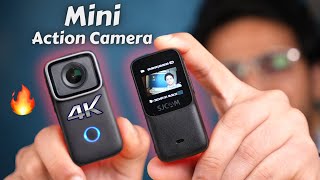 Mini 4K Action Camera 🔥 SJCAM C200 Unboxing amp Review 🚀 Budget Vlogging Camera 🧐 [upl. by Gine]