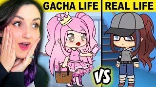 Gacha Stories in a Nutshell 2 Gacha Life VS Real Life [upl. by Burrell]