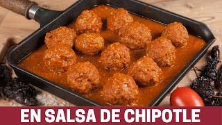 Albondigas En salsa Chipotle [upl. by Haronid]