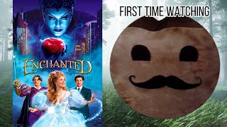 First Time Watching ENCHANTED amp allowing Disney to sell me unrealistic dreams [upl. by Ardnosal]