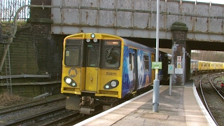 Half an Hour at 216  Birkenhead North Station 1022017  Class 507 508 terminus [upl. by Aidam625]