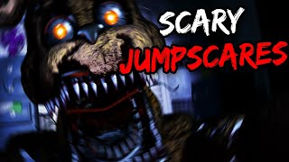 Top 10 Scary FNAF Jumpscares [upl. by Sitto]