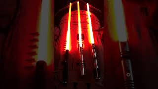 Lightsaber brightness Single RGB vs Tricree vs Neopixel [upl. by Odnamra729]