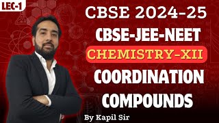 Coordination Compounds  Class 12 Chemistry Chapter 9  CBSEJEENEET  Toppers Cos Academy [upl. by Eckardt]