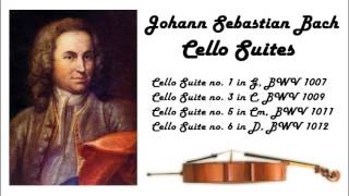 Johann Sebastian Bach  Cello suites in 432 Hz great for reading or studying [upl. by Odessa]