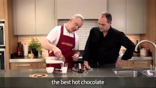 How to make a hot chocolate using an aerolatte milk frother [upl. by Asillem546]