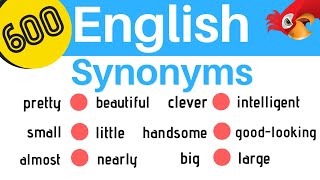 600 English Synonyms  Learn English Synonym Words  Easy English Lesson [upl. by Annairb]