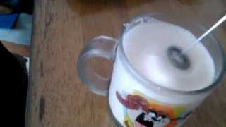 Aerolatte Review Frothing Cold Milk In Under 1 Minute [upl. by Clare]