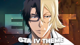 Aizen x Urahara  GTA IV Theme Edit [upl. by Adnalue]