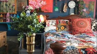 Interior Design  Bohemian Style • Home Decor Ideas [upl. by Seaman499]